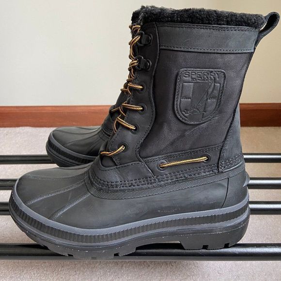 SPERRY Men Ice Bay Tall Duck Boot NEW NWOB - Picture 2 of 9